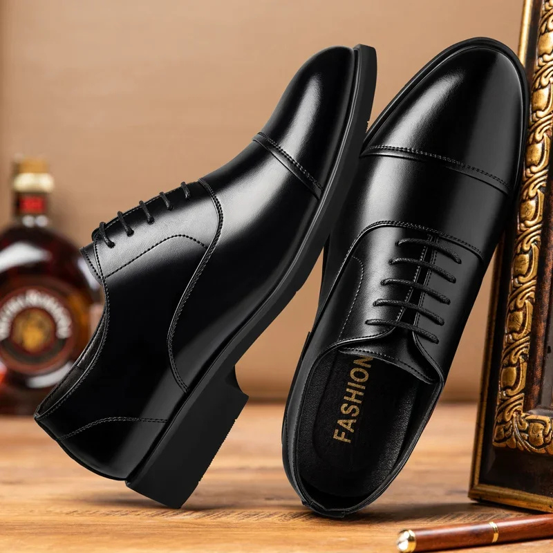 Iván | Zapatos Blucher de Cordones con Punta Recta para Hombre