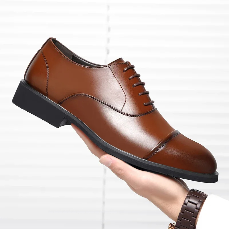 Iván | Zapatos Blucher de Cordones con Punta Recta para Hombre