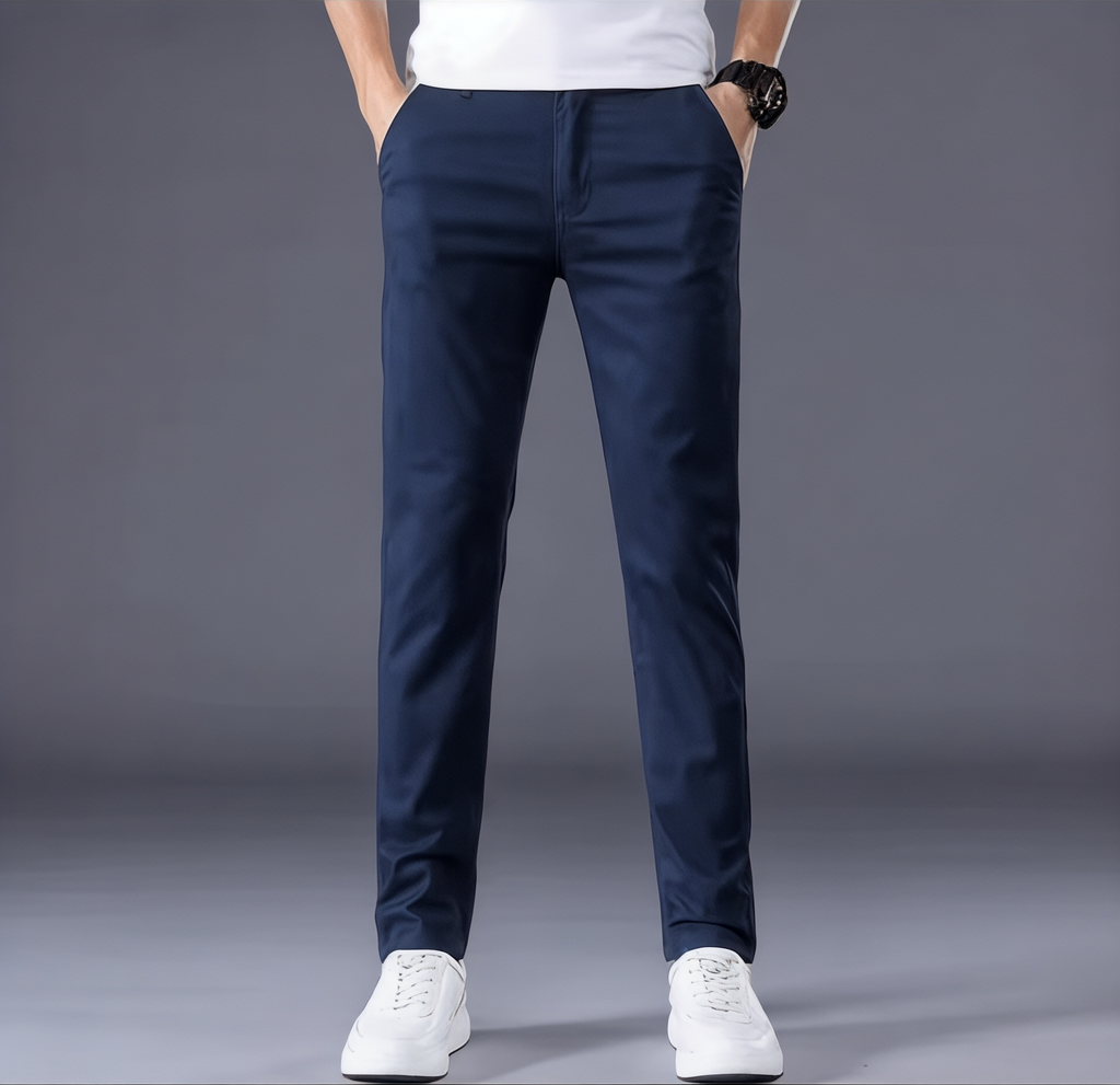 Pantalón Chino Slim Fit Casual para Hombre