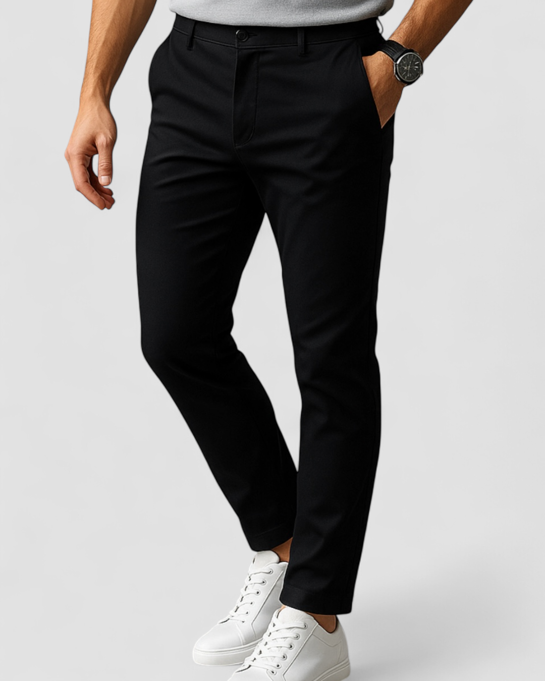 Pantalón Chino Slim Fit Casual para Hombre
