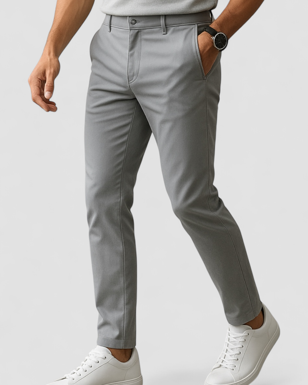 Pantalón Chino Slim Fit Casual para Hombre