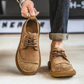 Marcos | Zapatos Derby de Ante con Cordones y Suela Gruesa para Hombre