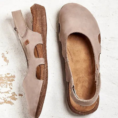 Sandalias Planas con Pulsera y Suela Antideslizante para Mujer