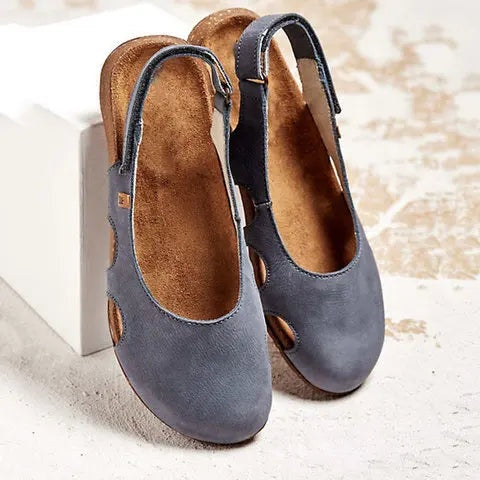 Sandalias Planas con Pulsera y Suela Antideslizante para Mujer