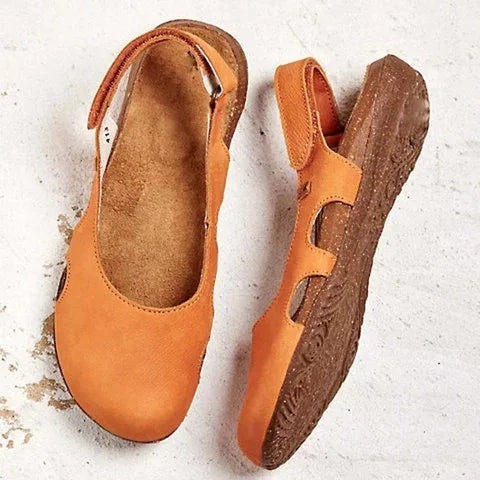 Sandalias Planas con Pulsera y Suela Antideslizante para Mujer