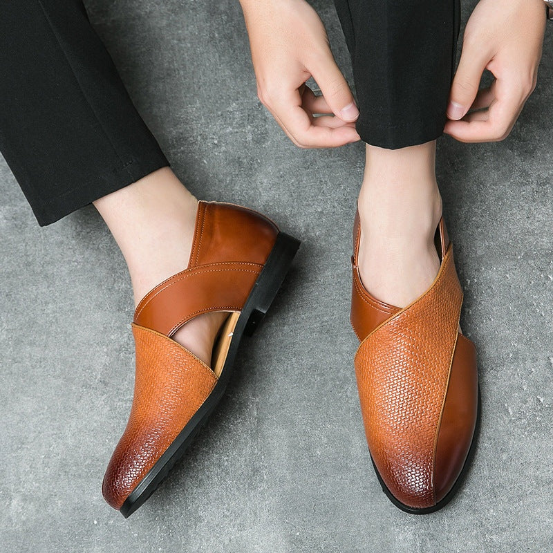 Martí | Mocasines de Cuero Genuino con Suela Plana para Hombre