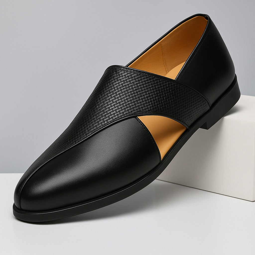 Martí | Mocasines de Cuero Genuino con Suela Plana para Hombre