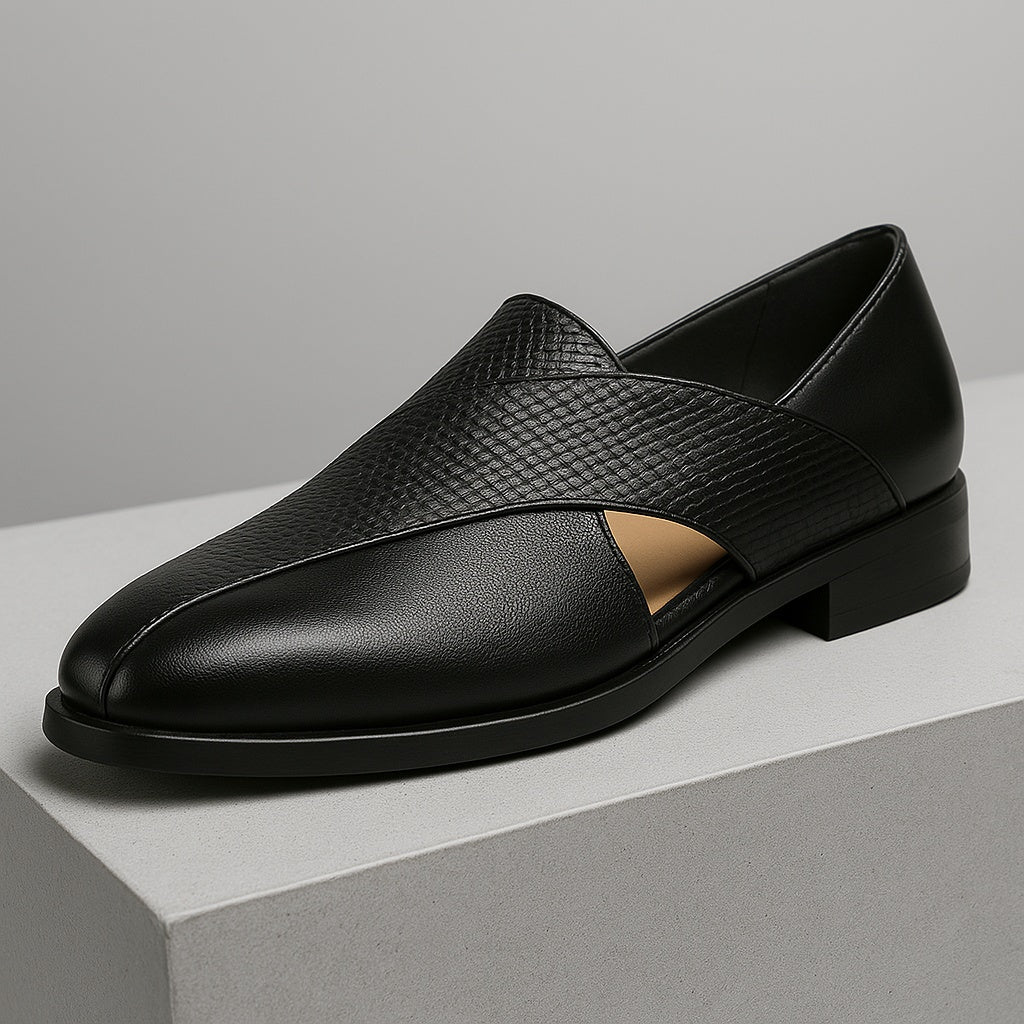 Martí | Mocasines de Cuero Genuino con Suela Plana para Hombre