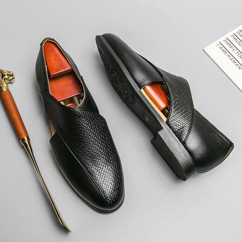 Martí | Mocasines de Cuero Genuino con Suela Plana para Hombre
