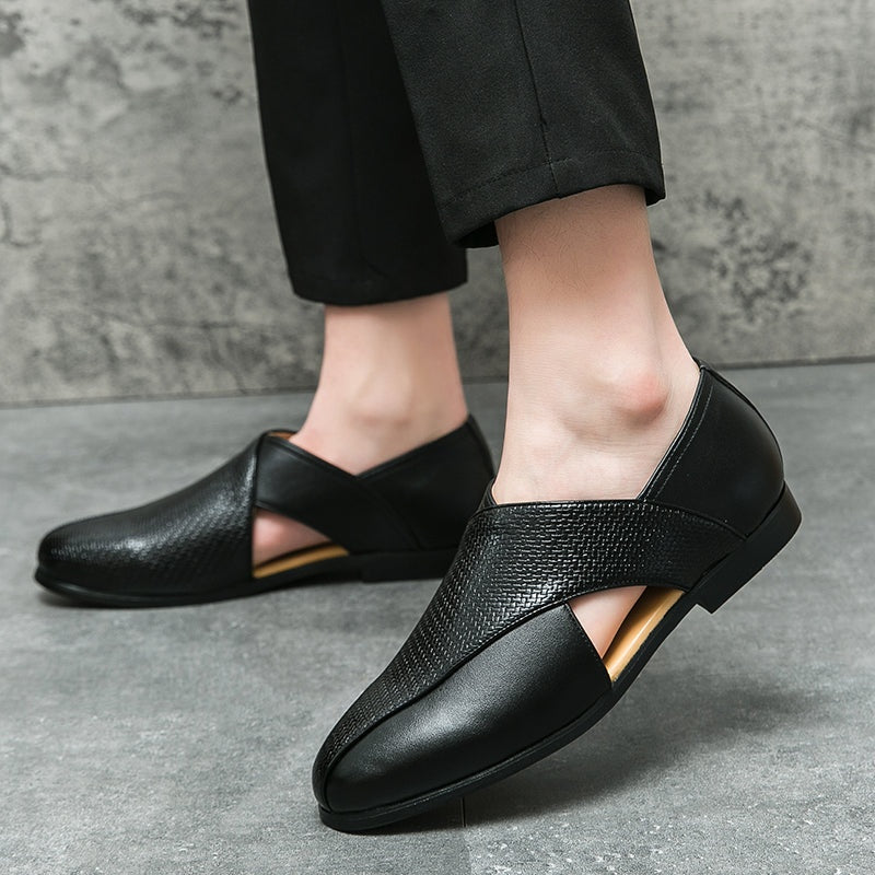Martí | Mocasines de Cuero Genuino con Suela Plana para Hombre