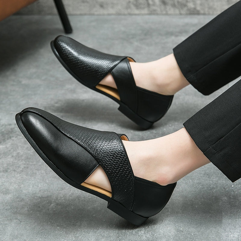 Martí | Mocasines de Cuero Genuino con Suela Plana para Hombre