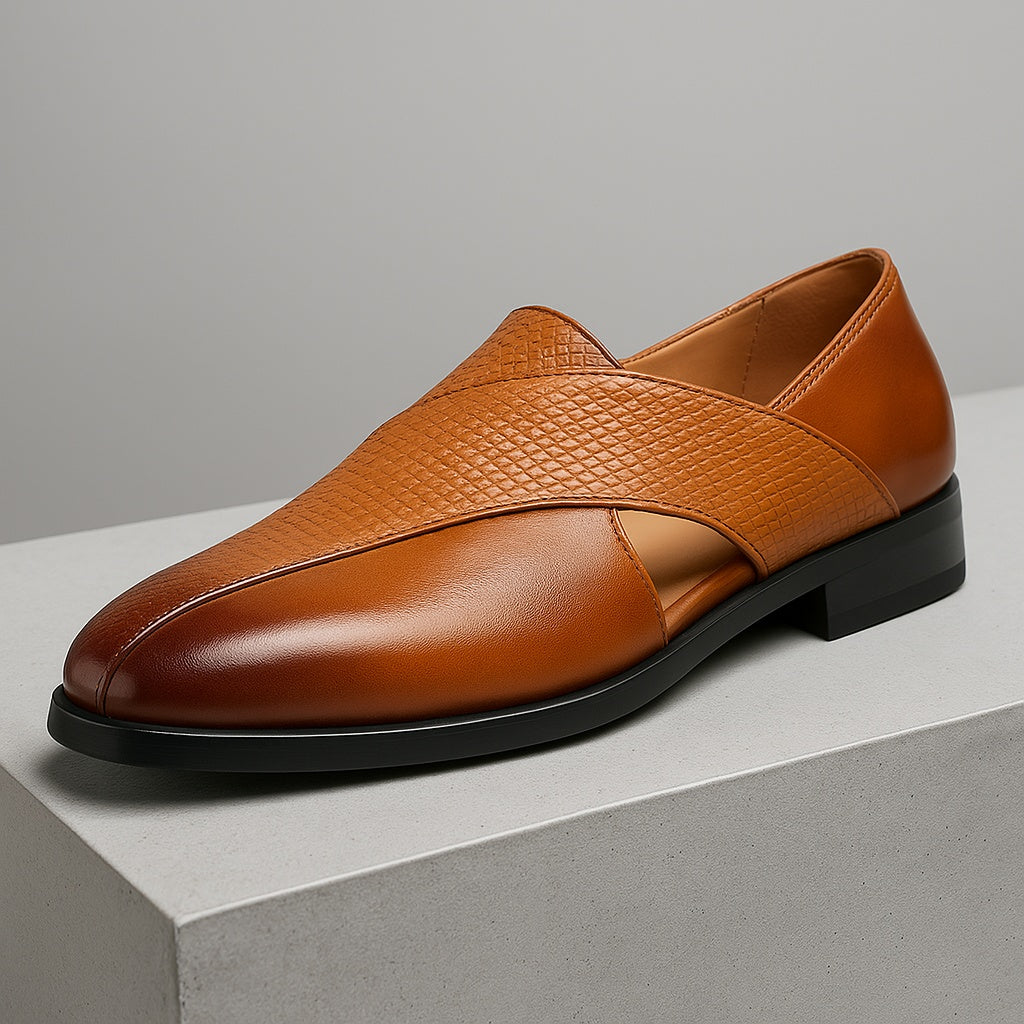 Martí | Mocasines de Cuero Genuino con Suela Plana para Hombre