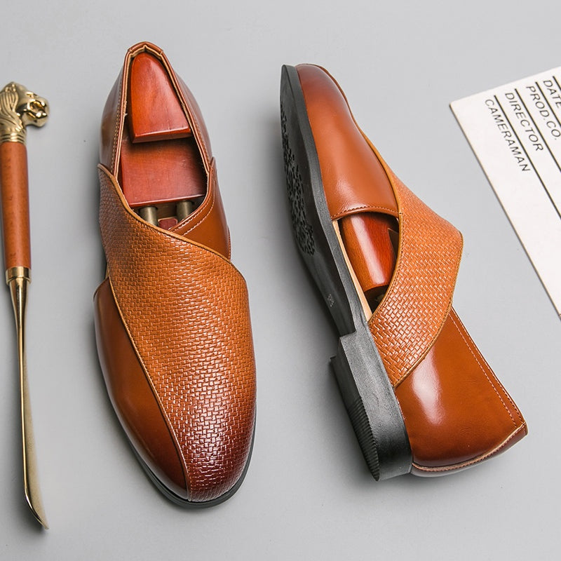 Martí | Mocasines de Cuero Genuino con Suela Plana para Hombre