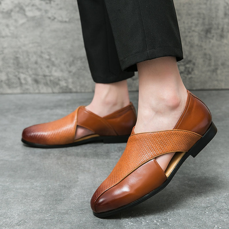 Martí | Mocasines de Cuero Genuino con Suela Plana para Hombre
