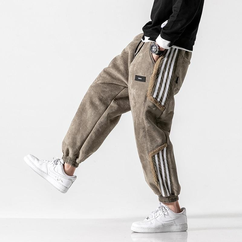 Pantalón Jogger Baggy con Paneles Laterales para Hombre