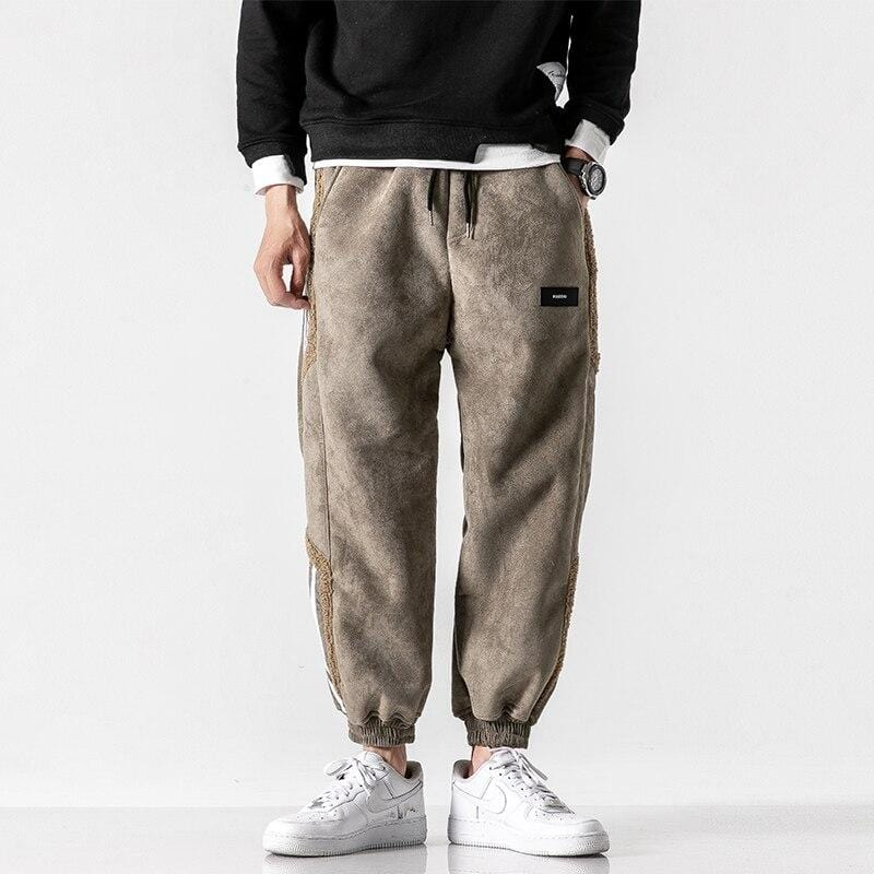 Pantalón Jogger Baggy con Paneles Laterales para Hombre