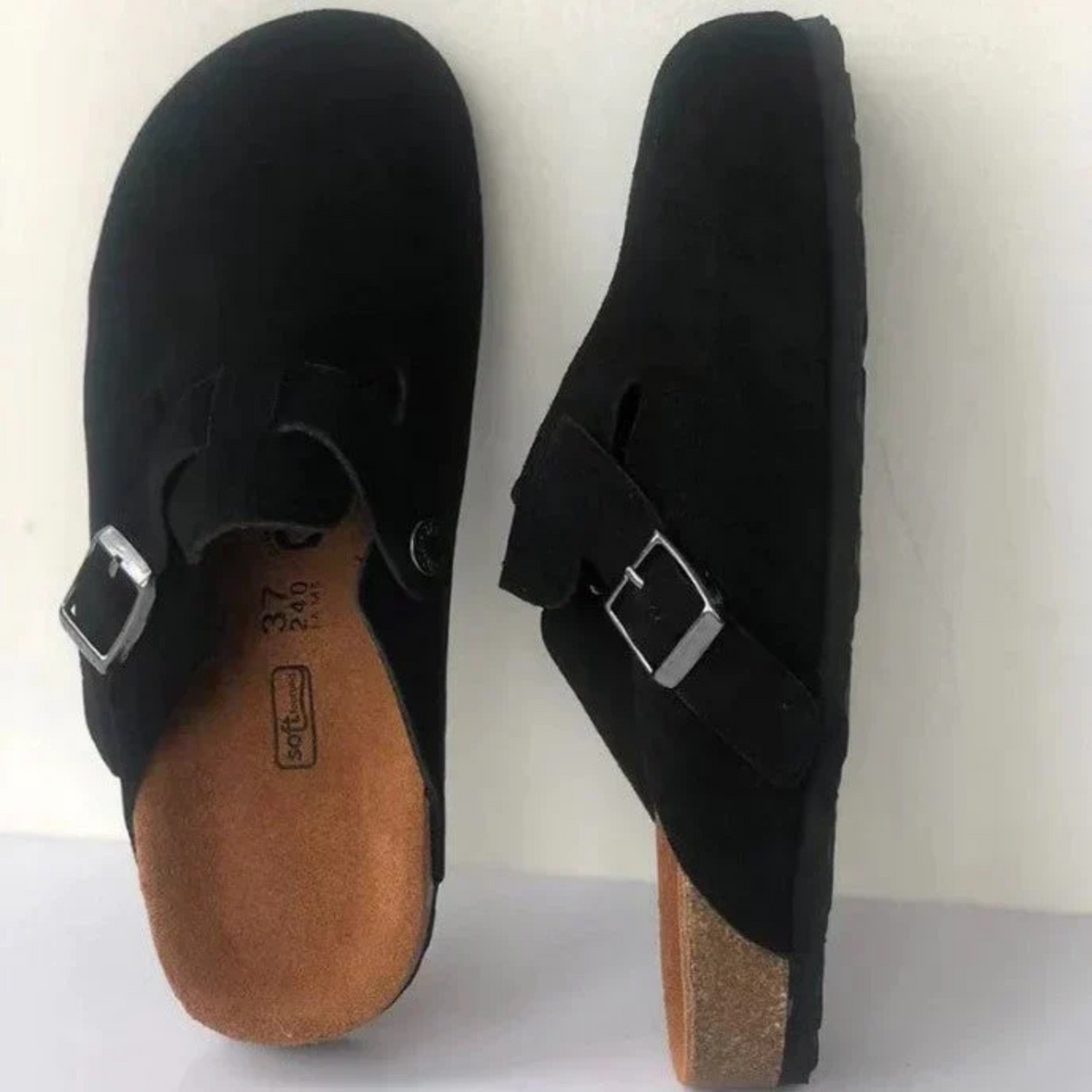 Mateo | Sandalias Tipo Birkenstock con Hebilla Ajustable para Hombre