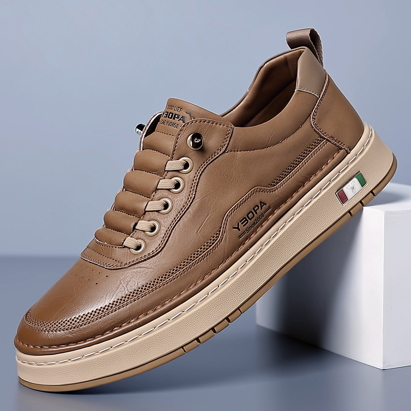 Mateo | Zapatillas Casual de Cuero con Suela Acolchada para Hombre