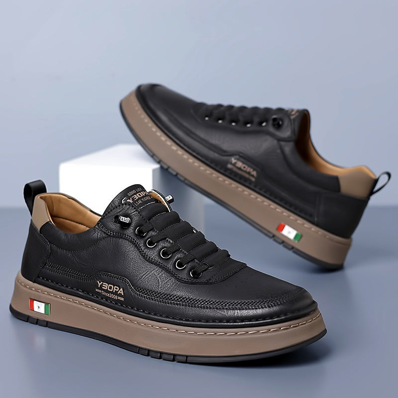 Mateo | Zapatillas Casual de Cuero con Suela Acolchada para Hombre