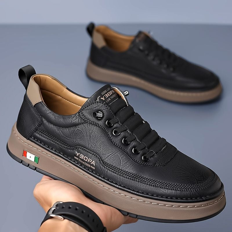 Mateo | Zapatillas Casual de Cuero con Suela Acolchada para Hombre