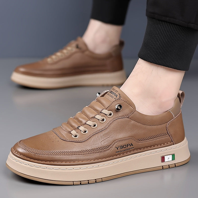 Mateo | Zapatillas Casual de Cuero con Suela Acolchada para Hombre