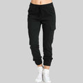 Nuria Mujer Pantalones Cargo Jogger Cintura Elástica