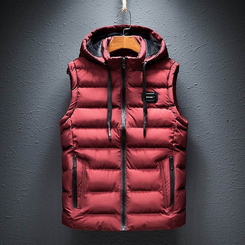 Thiago | Chaleco Acolchado con Capucha Hombre