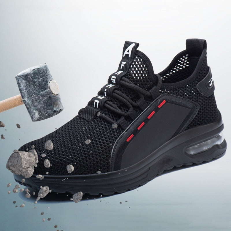 Pol | Zapatos de Seguridad con Puntera de Acero y Suela Amortiguadora para Hombre