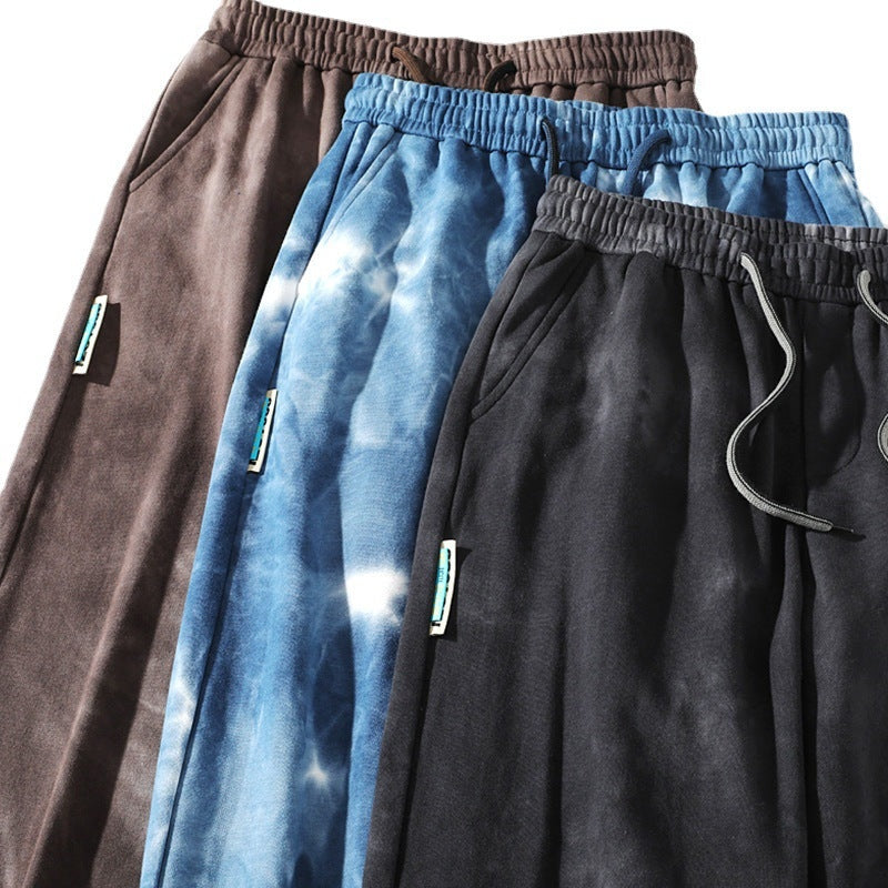Jogger Acid Wash de Algodón para Hombre