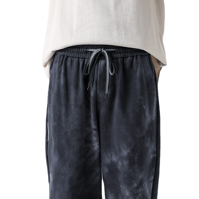 Jogger Acid Wash de Algodón para Hombre