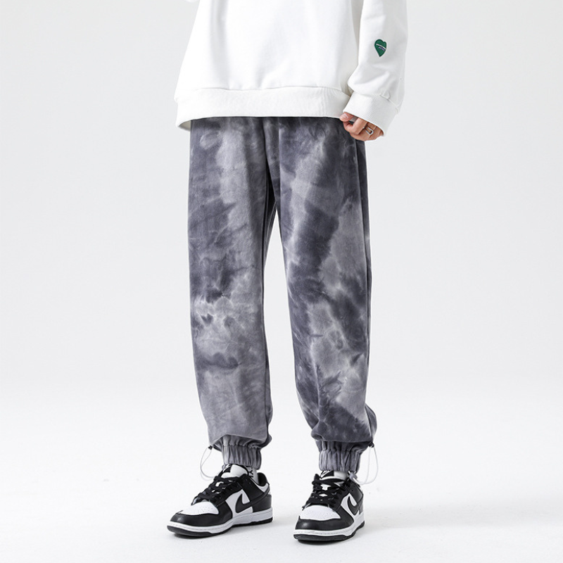 Jogger Acid Wash de Algodón para Hombre