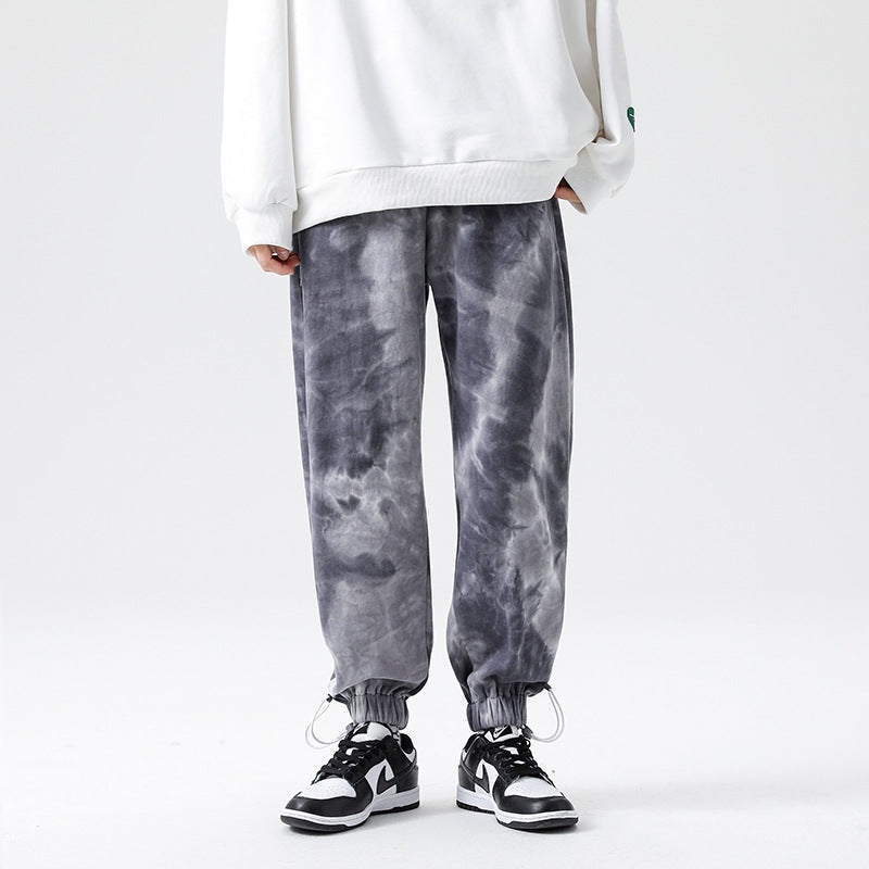 Jogger Acid Wash de Algodón para Hombre