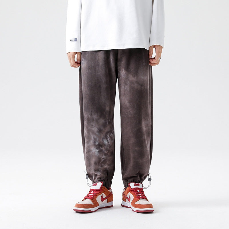 Jogger Acid Wash de Algodón para Hombre