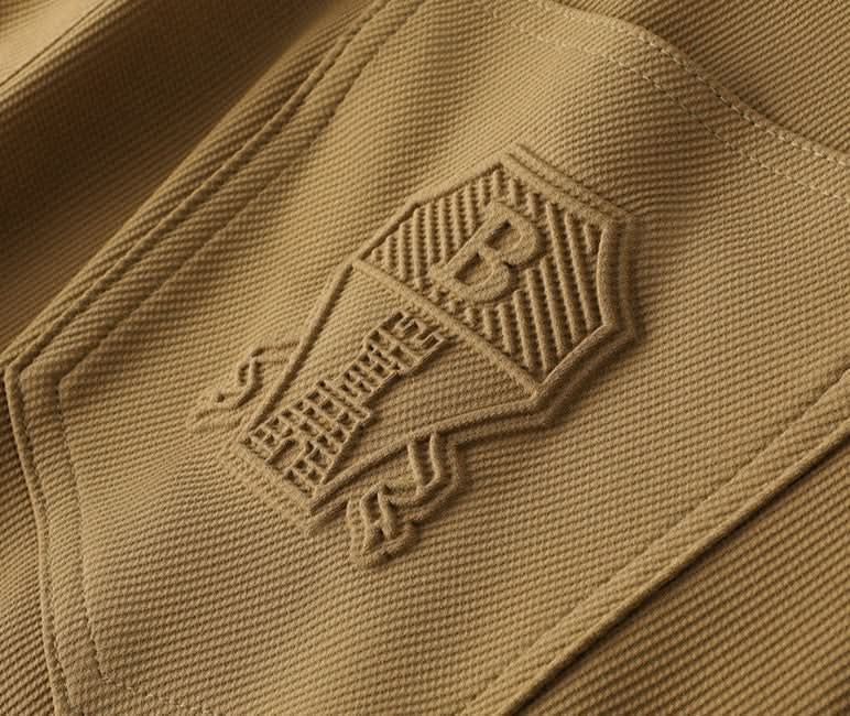 Pantalón de Algodón Twill Corte Recto de Vestir para Hombre