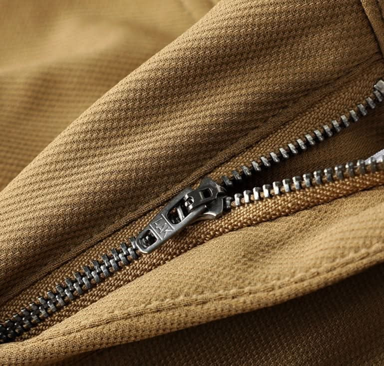 Pantalón de Algodón Twill Corte Recto de Vestir para Hombre