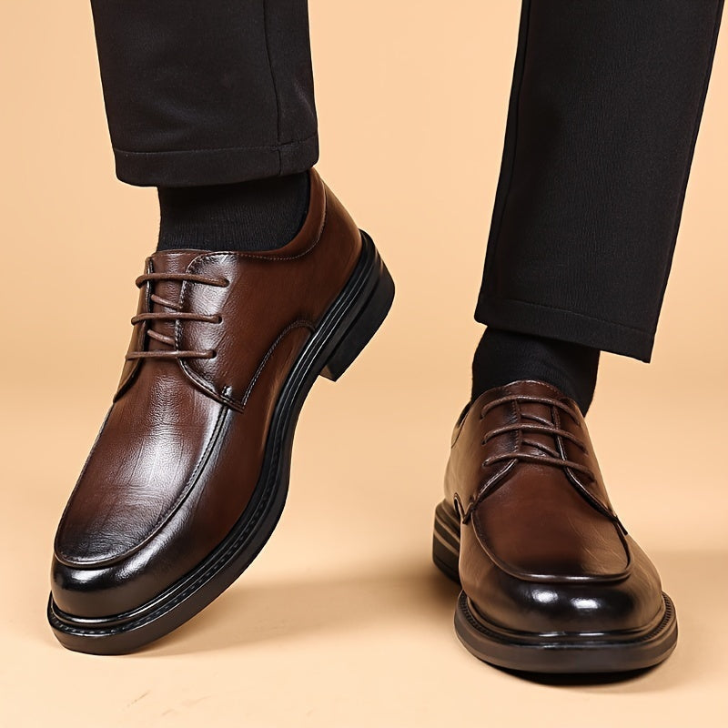 Rafael | Zapatos Derby de Cuero con Cordones Clásicos para Hombre