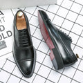 Rafael | Zapatos Oxford Brogue de Cuero con Suela Distintiva para Hombre