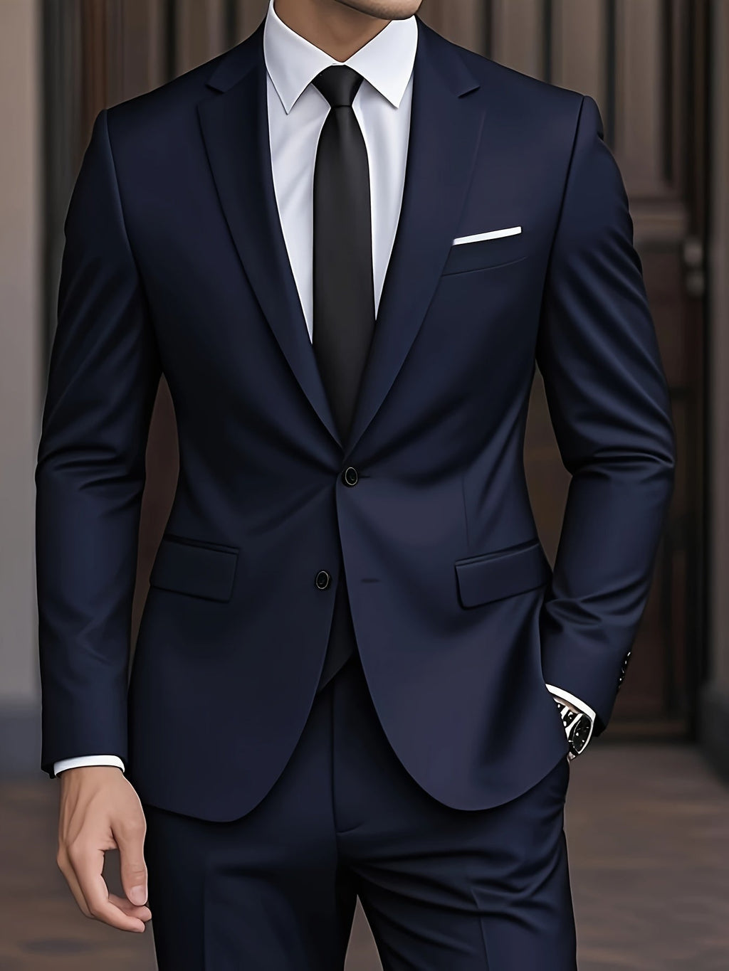 Traje Rodrigo Slim Fit para Hombre – Dos Piezas para Bodas y Eventos