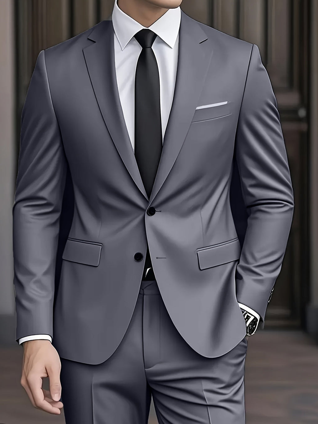 Traje Rodrigo Slim Fit para Hombre – Dos Piezas para Bodas y Eventos