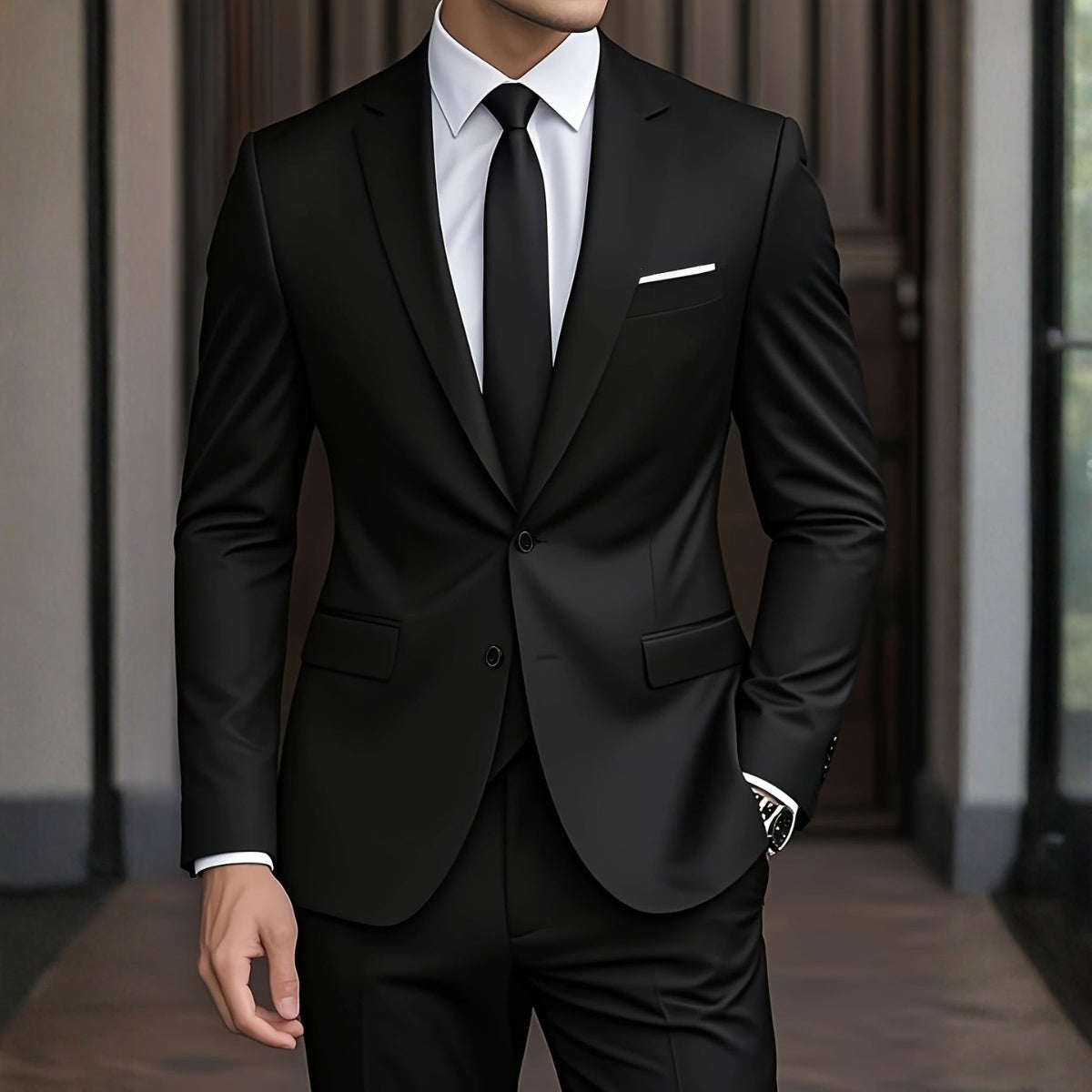 Traje Rodrigo Slim Fit para Hombre – Dos Piezas para Bodas y Eventos