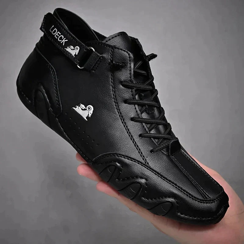 Rodrigo | Zapatos Casual de Ante Estilo Botín con Cordones para Hombre