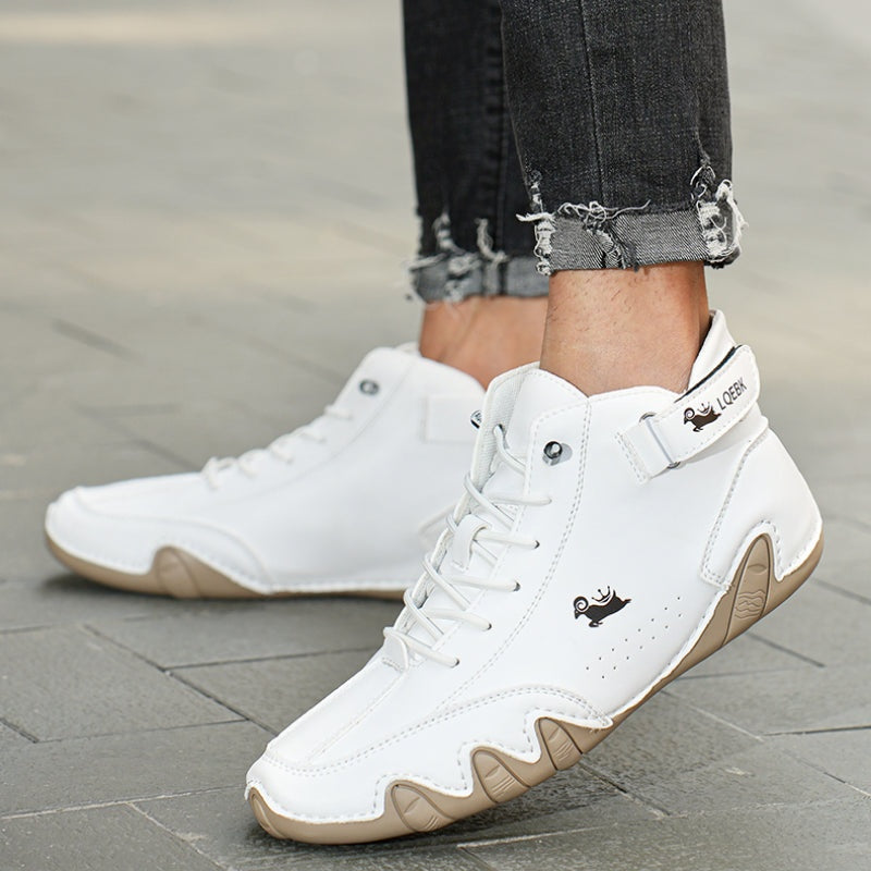 Rodrigo | Zapatos Casual de Ante Estilo Botín con Cordones para Hombre