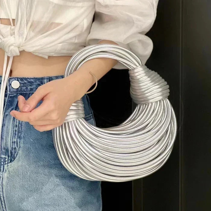 Roma | Bolso Metalizado Elegante Mujer