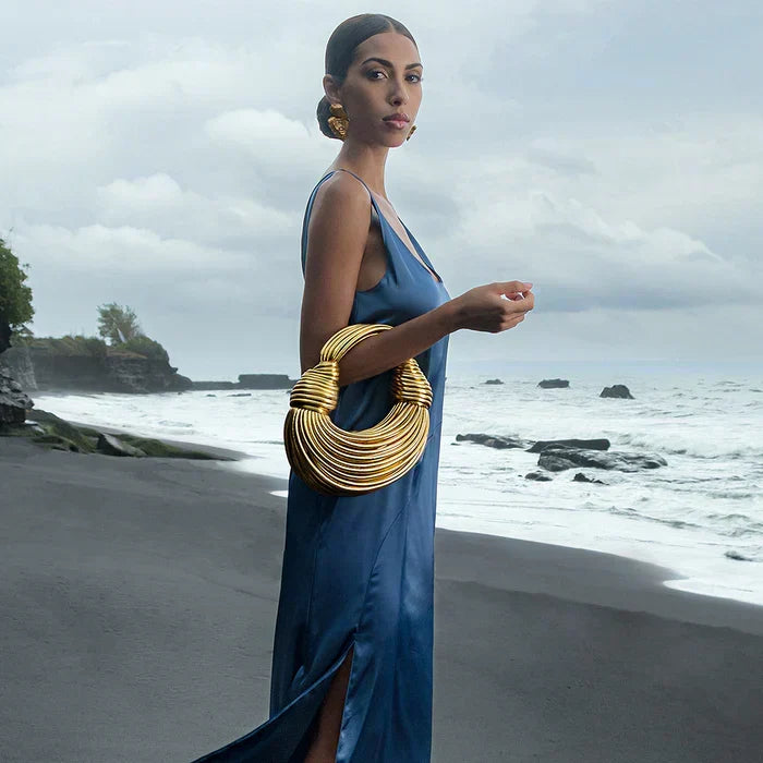 Roma | Bolso Metalizado Elegante Mujer