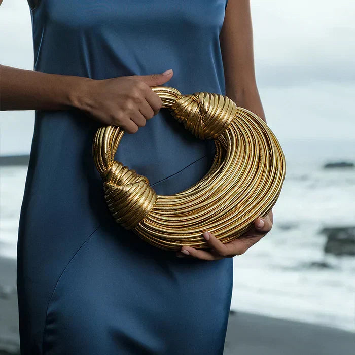Roma | Bolso Metalizado Elegante Mujer