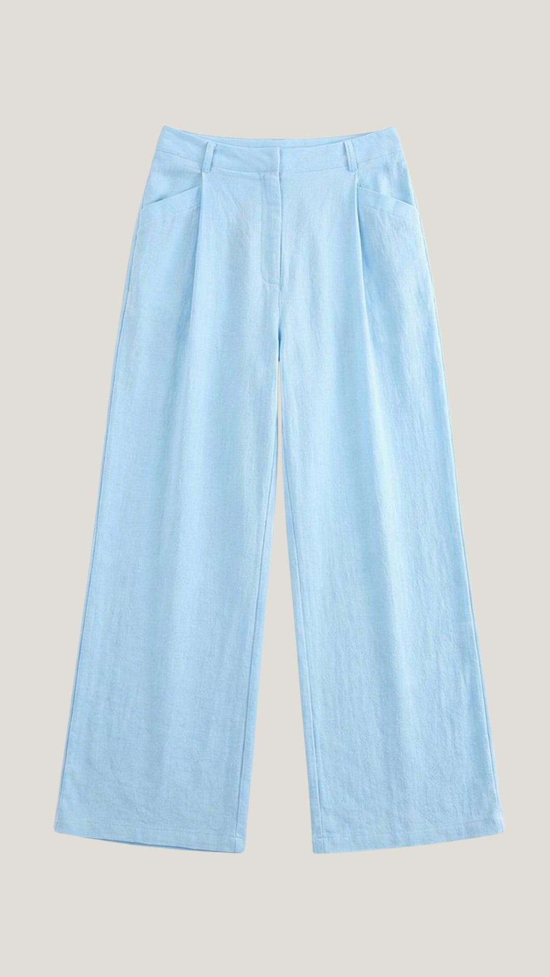 Silvia | Conjunto Camisa y Pantalón Algodón Azul Bebé Mujer