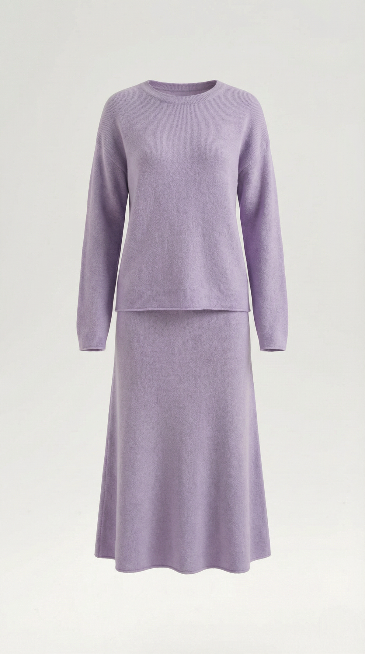 Paula | Conjunto Jersey y Falda de Punto Mujer