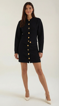 Marina | Conjunto Chaqueta de Punto y Falda con Botones Mujer