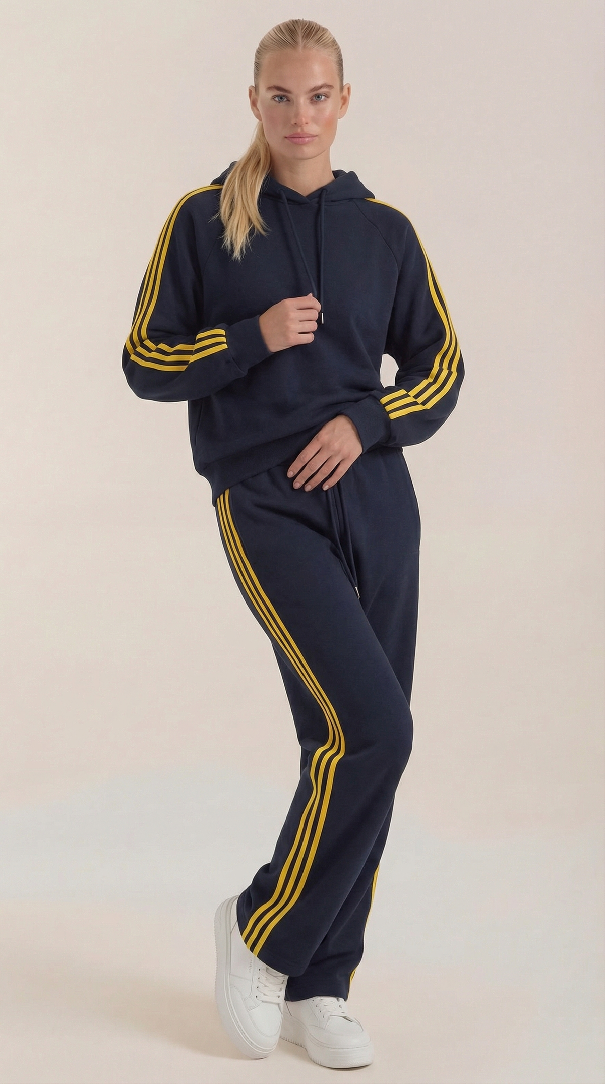 Olivia | Conjunto Deportivo con Sudadera Holgada Mujer