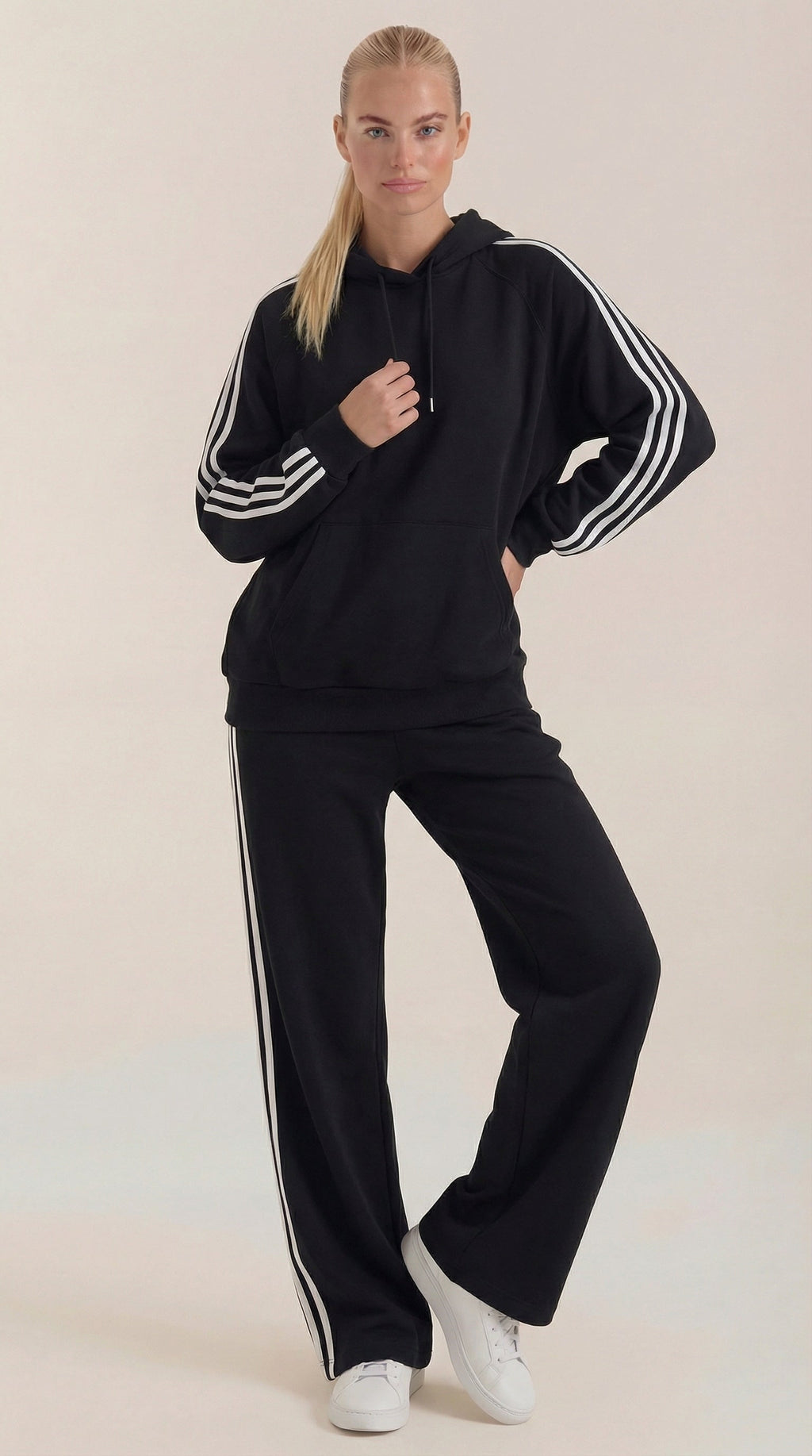 Olivia | Conjunto Deportivo con Sudadera Holgada Mujer